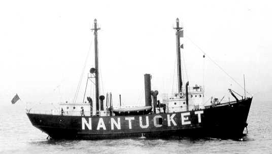 LS117 na stanici Nantucket.