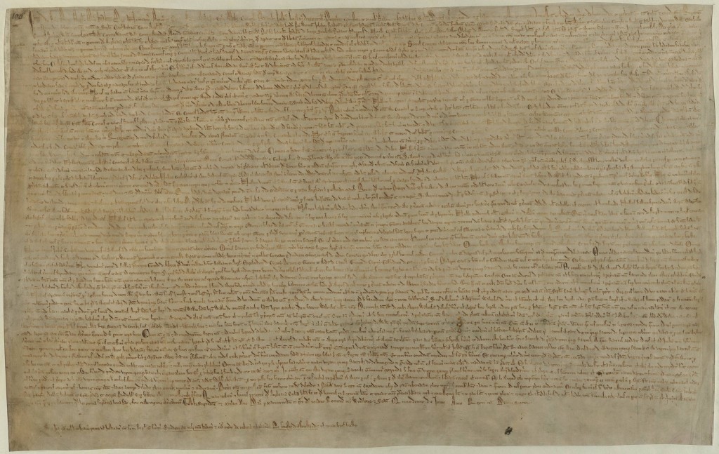 Magna charta libertatum (1215), autor British Library